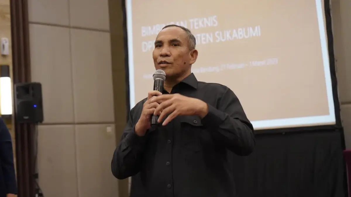 Anggota DPRD Kabupaten Sukabumi Fraksi Partai Demokrat Badri Suhendi soal seruan ogah bayar pajak. | Foto: Istimewa