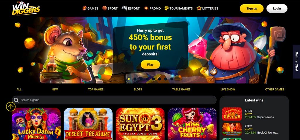 WinDiggers Casino Site Sister Sites, Bonus Offers, Gamings and A lot more